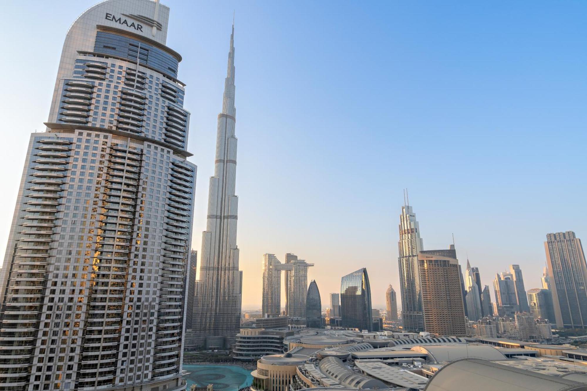 First Class 2Br With Full Burj Khalifa And Fountain View Dubai Exterior photo