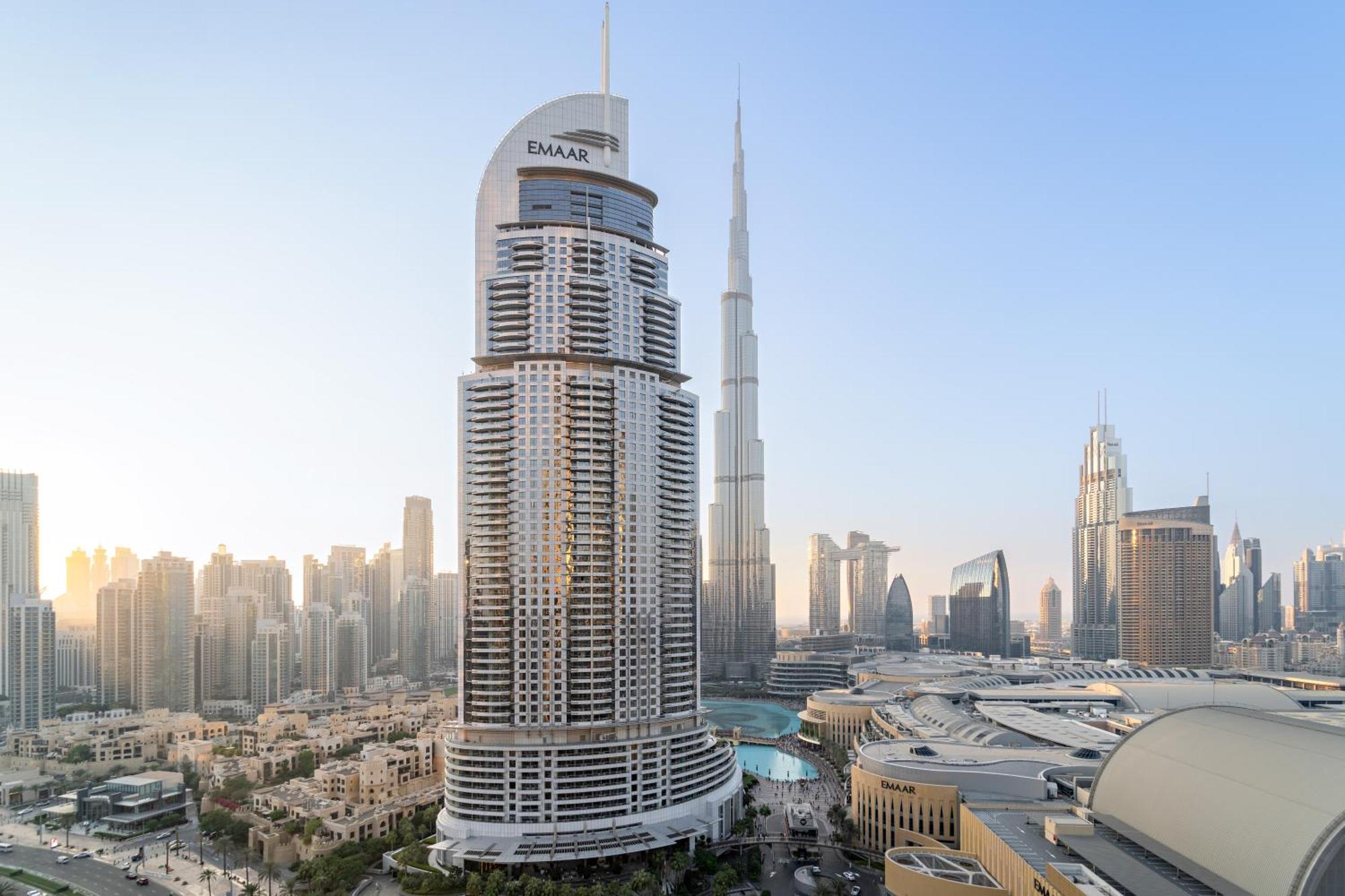 First Class 2Br With Full Burj Khalifa And Fountain View Dubai Exterior photo