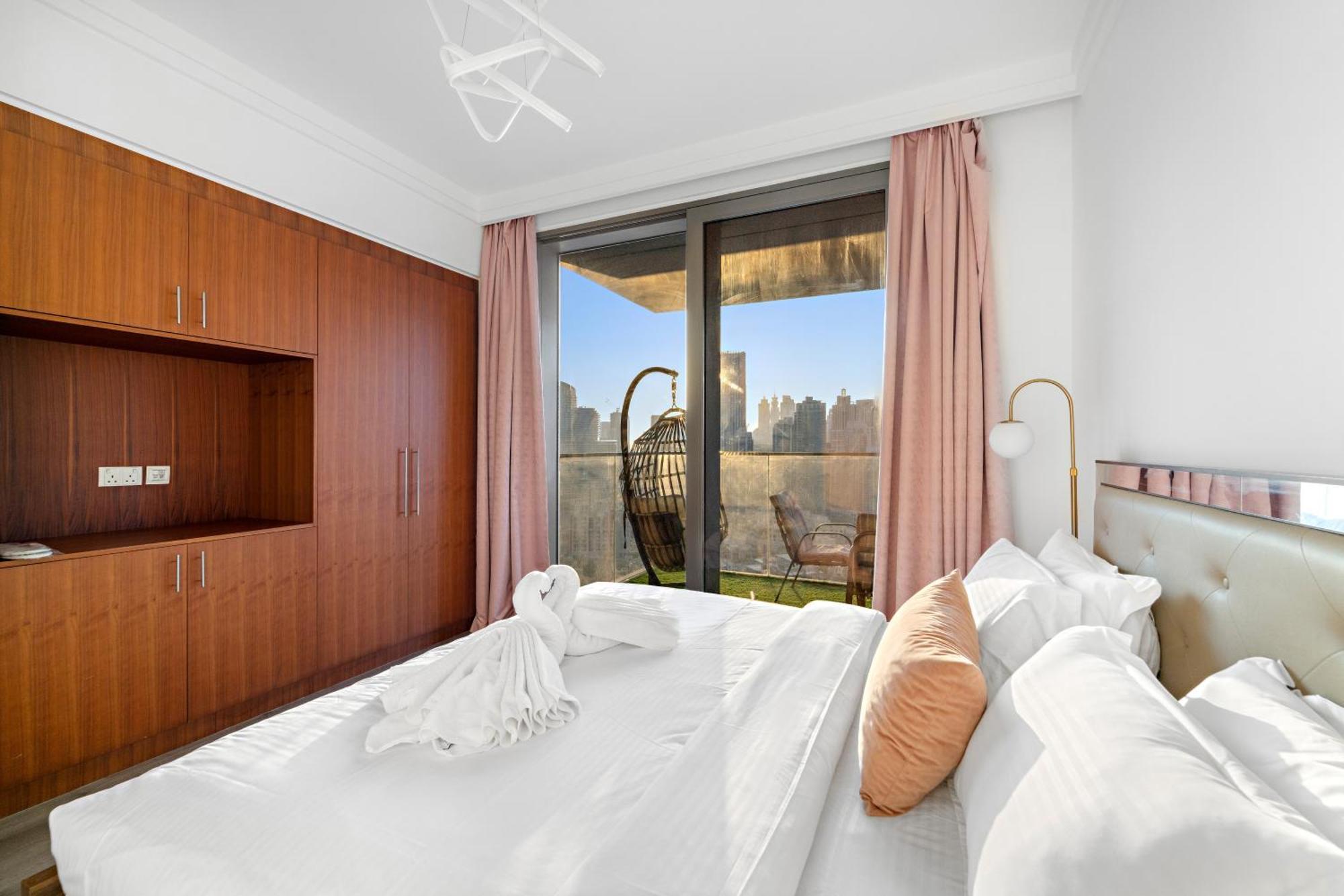 First Class 2Br With Full Burj Khalifa And Fountain View Dubai Exterior photo
